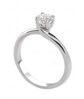 Anello Giorgio Visconti Donna in Oro bianco Diamante 0.10 Ct AB16260A - AB16260A